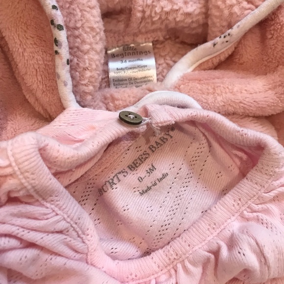 Disney Burts Bees BAby Girl Outfit Bundle 3-6 - Picture 8 of 8